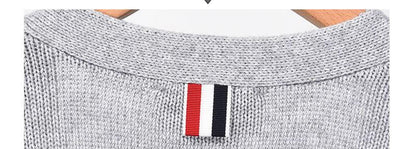 2025SSS Colorblock Cardigan Sweater THOM TREND