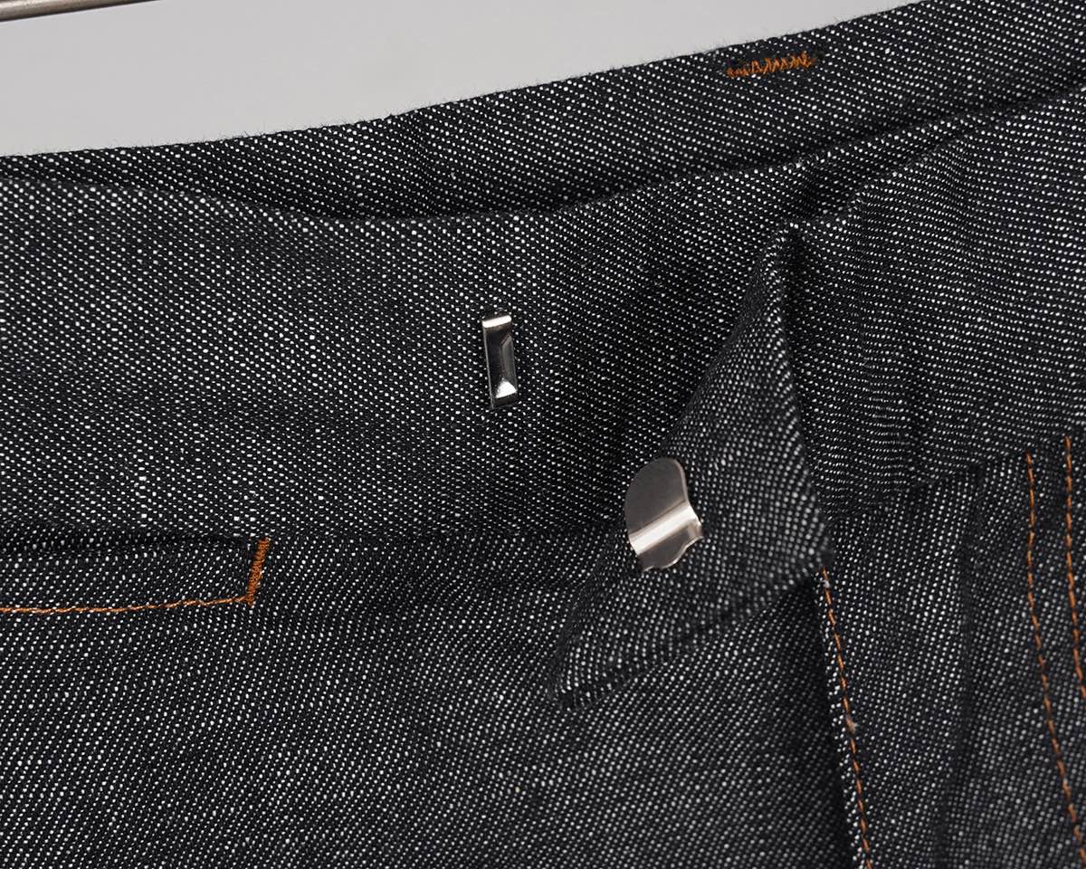 2025SS snake embroidered jeans THOM TREND