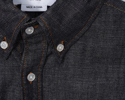 2025SS snake embroidered denim shirt THOM TREND