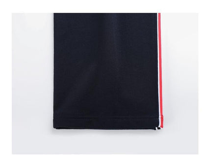 Unisex side webbing loose straight trousers THOM TREND