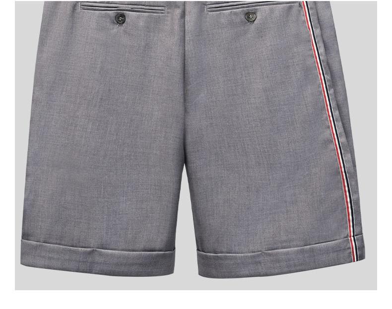 2025SS  Men's striped suit shorts THOM TREND