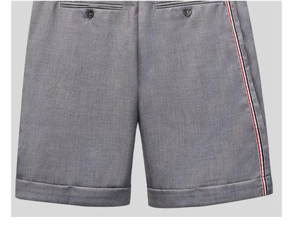 2025SS  Men's striped suit shorts THOM TREND