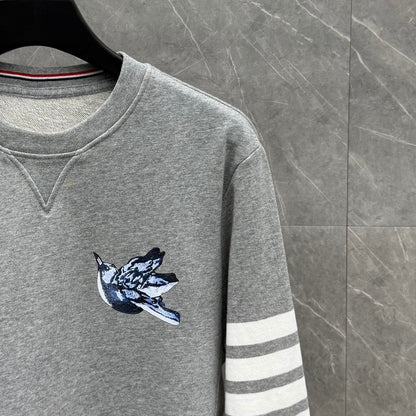 2025SS Canary embroidered sweatshirt THOM TREND