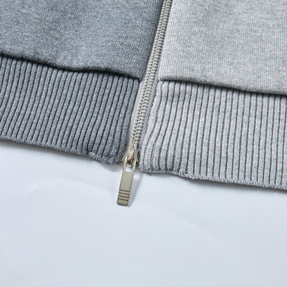 2025SS  Left and right colorblock hoodie THOM TREND