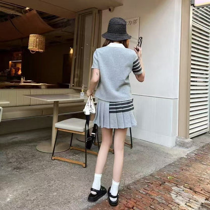 Puppy embroidered short sleeves（副本） THOM TREND