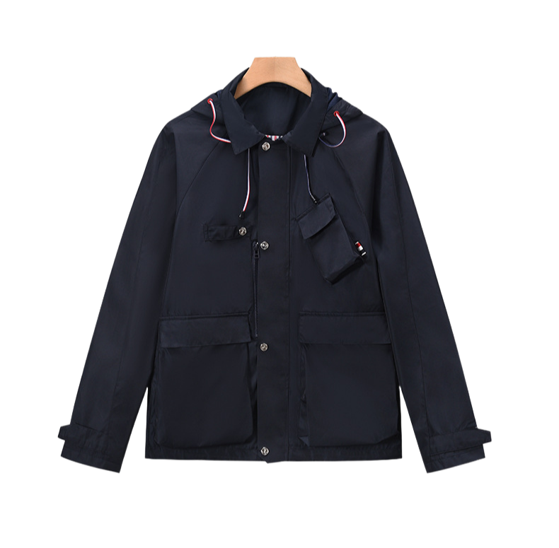 Men's corduroy jacket with hood（副本） THOM TREND