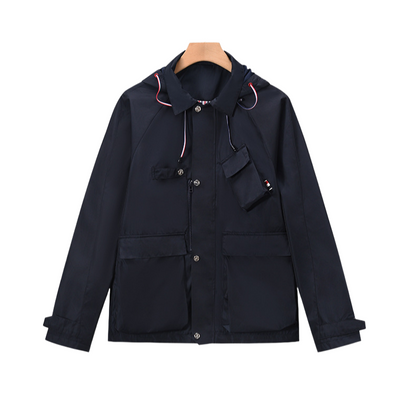 Men's corduroy jacket with hood（副本） THOM TREND