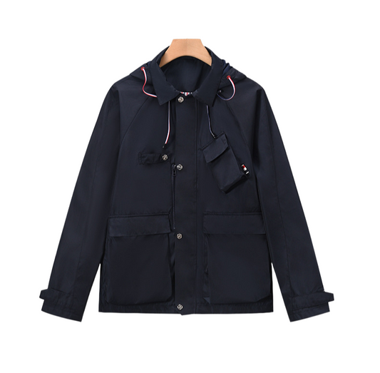 Men's corduroy jacket with hood（副本） THOM TREND