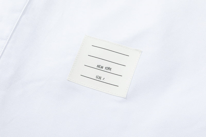 Unisex all-over embroidered shirt（副本） THOM TREND