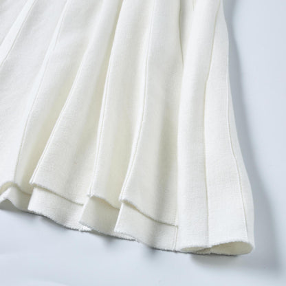 Little Doll Collar Knitted Dress THOM TREND