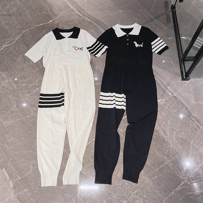 Women's Polo Neck Suit