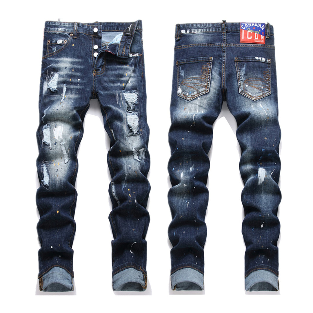 New-DSQ2 25ss Ripped Jeans