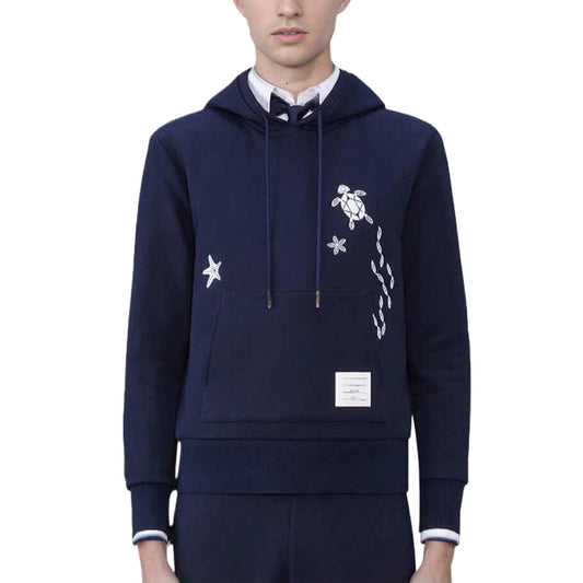 Animal embroidery Hoodie THOM TREND