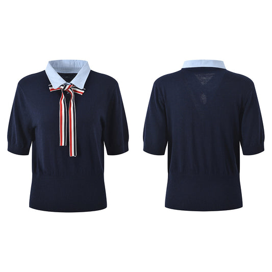 Women's Summer Short-Sleeve Knitwear