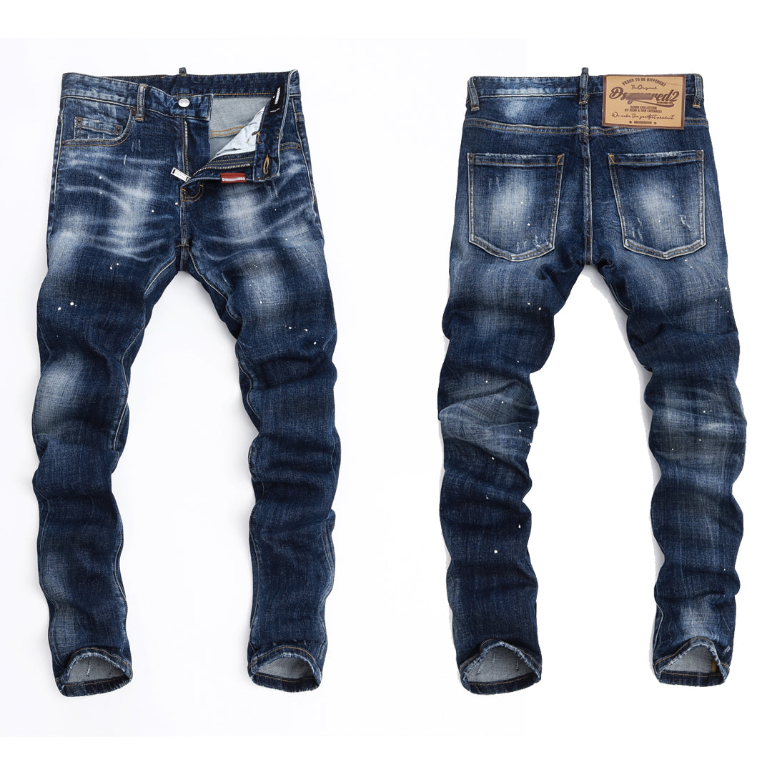 New-DSQ2 2025ss Ripped Jeans