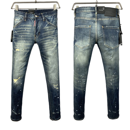 New-DSQ2 Ripped Jeans