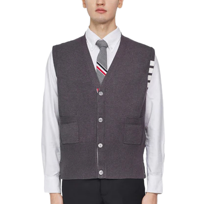 2025 knitted vest THOM TREND