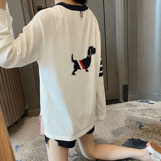 Knitted star and puppy dress（复制） THOM TREND