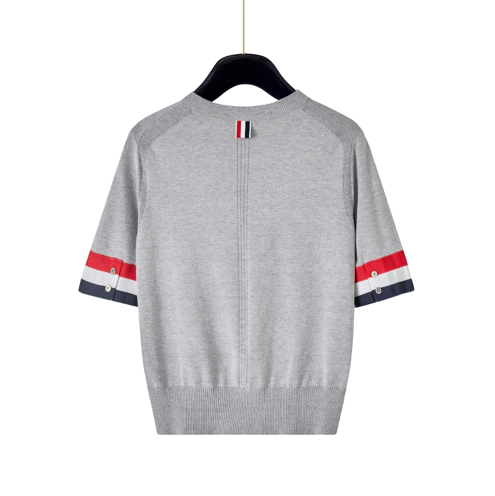 Women's Double Sleeve Label Shirt（复制） THOM TREND