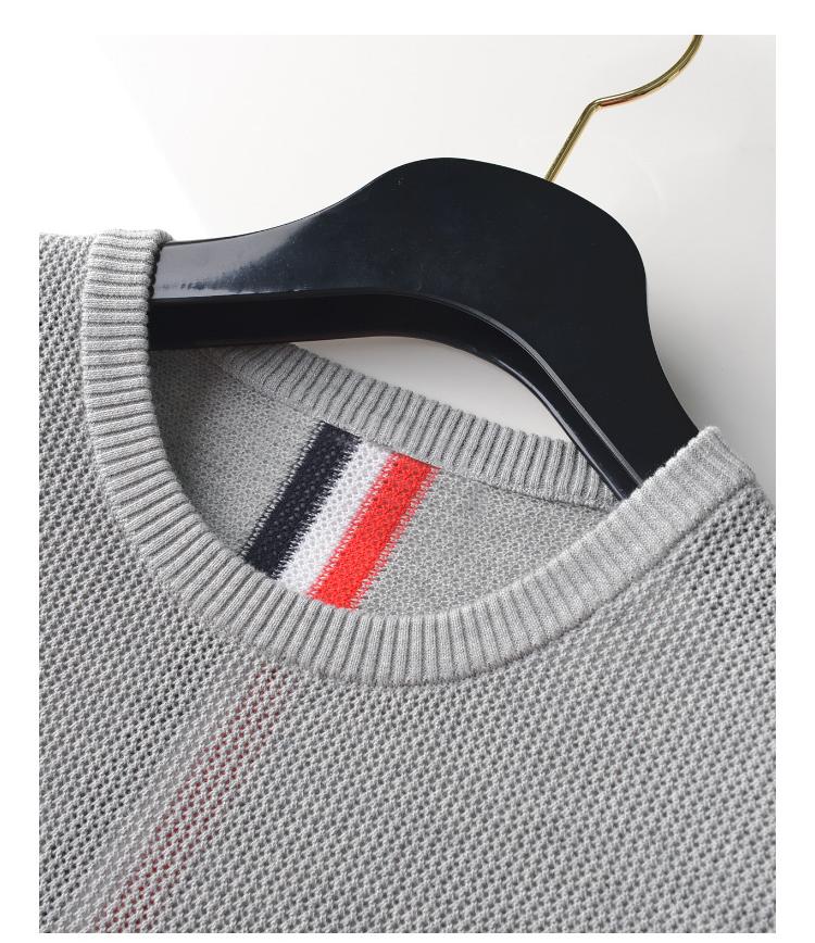 Couple hollow short-sleeved T-shirt THOM TREND