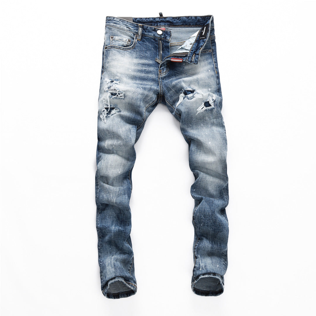 New-DSQ2 2024ss Ripped Jeans