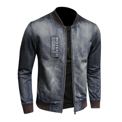 New-DSQ2 Distressed Denim Jacket