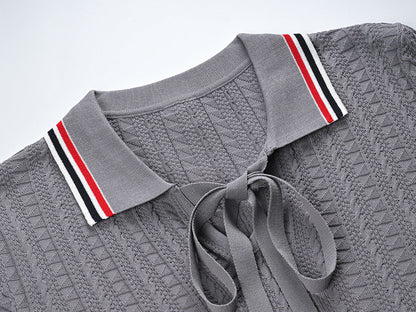 Women Short-sleeved polo shirt THOM TREND