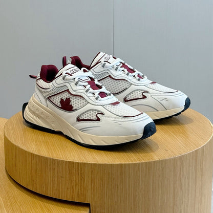 DSQ2 2026 Men's shoe Leather sneakers