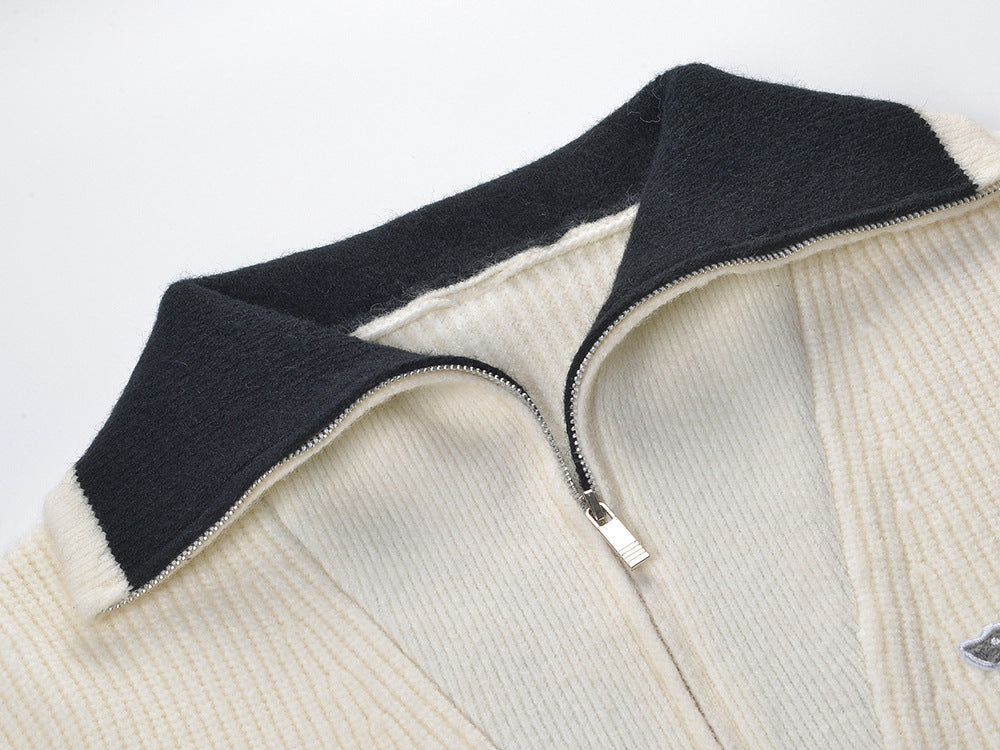 Puppy Collar Shawl Sweater