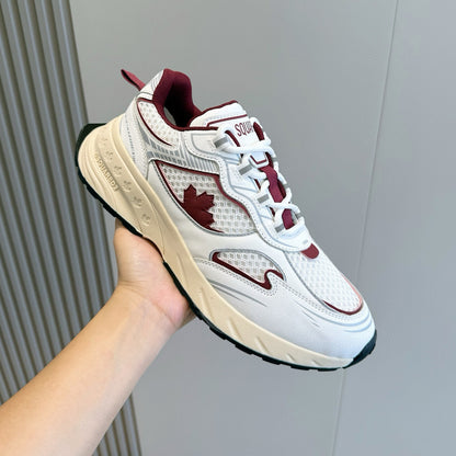 DSQ2 2026 Men's shoe Leather sneakers