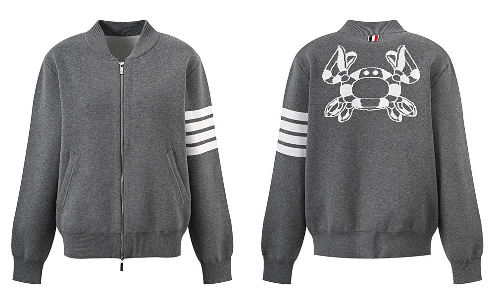 Crab back zip jacket