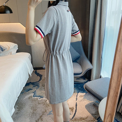 Mid-length Polo T-shirt dress