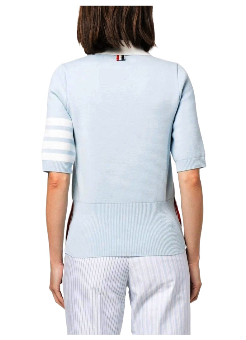 Women's blue POLOT shirt THOM TREND