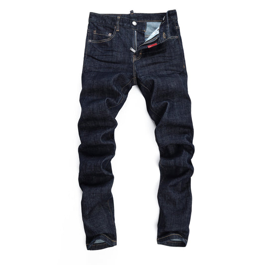 New-DSQ2 Ripped Patch Jeans