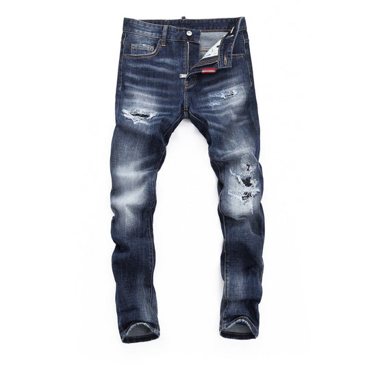 New-DSQ2 2025ss Ripped Jeans