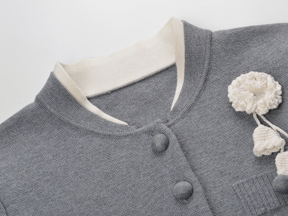 2025SS 3D flower cardigan THOM TREND