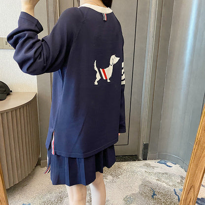 Knitted star and puppy dress（复制） THOM TREND