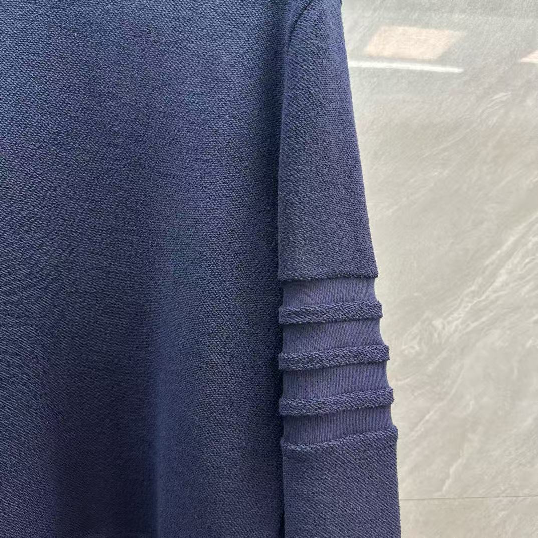 2025SS  Inside-out sweatshirt THOM TREND