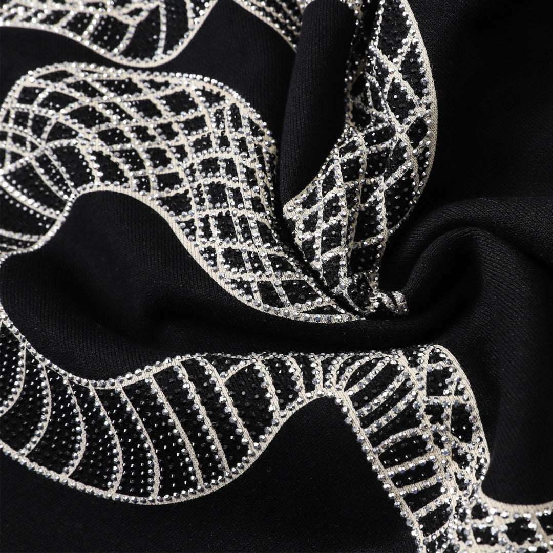 New-2025 Unisex Black Hoodie