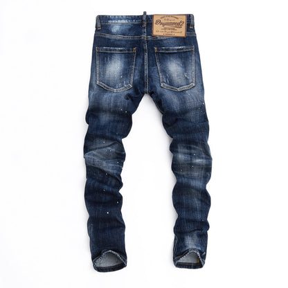 New-DSQ2 2025ss Ripped Jeans