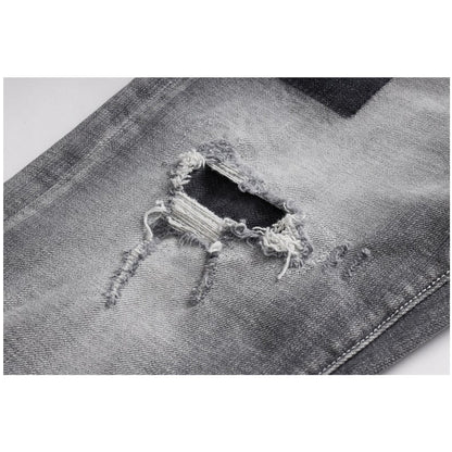 New-DSQ2 Washed furious gray Jeans