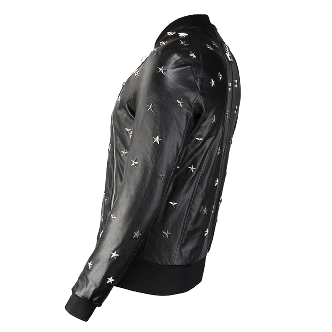 New-Black Cowhide Jacket