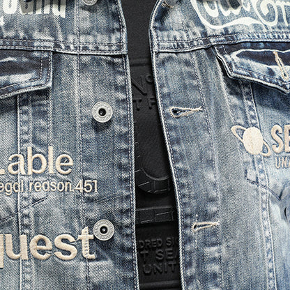 New-DSQ2 2025ss Blue Denim Jacket