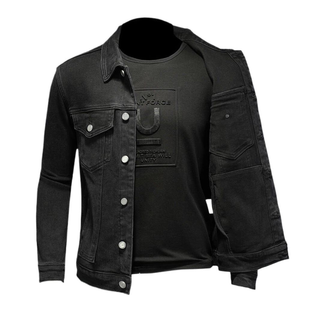 New-DSQ2 2025ss Black Denim Jacket