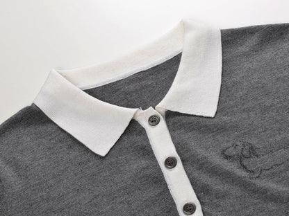 Puppy jacquard T-shirt