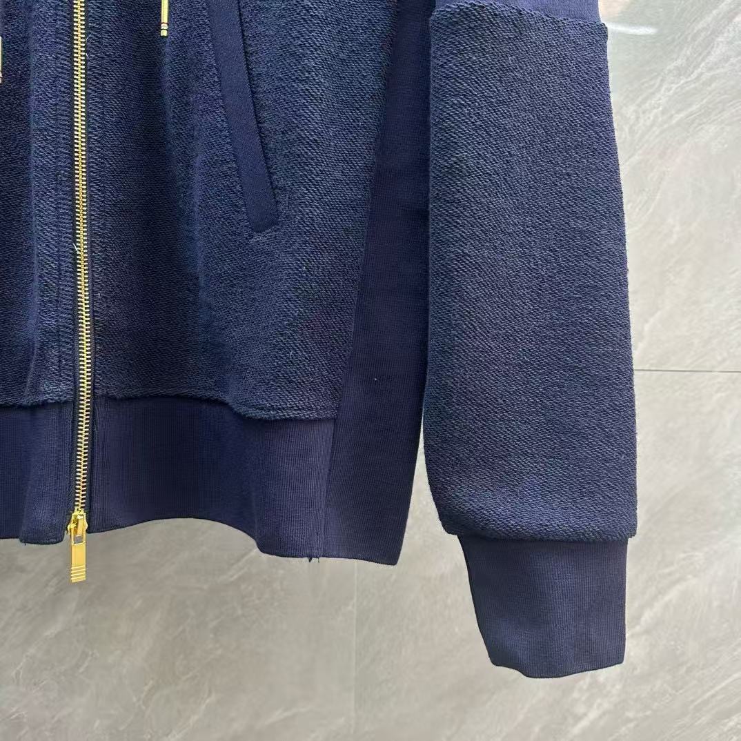 2025SS  zipper sweatshirt THOM TREND