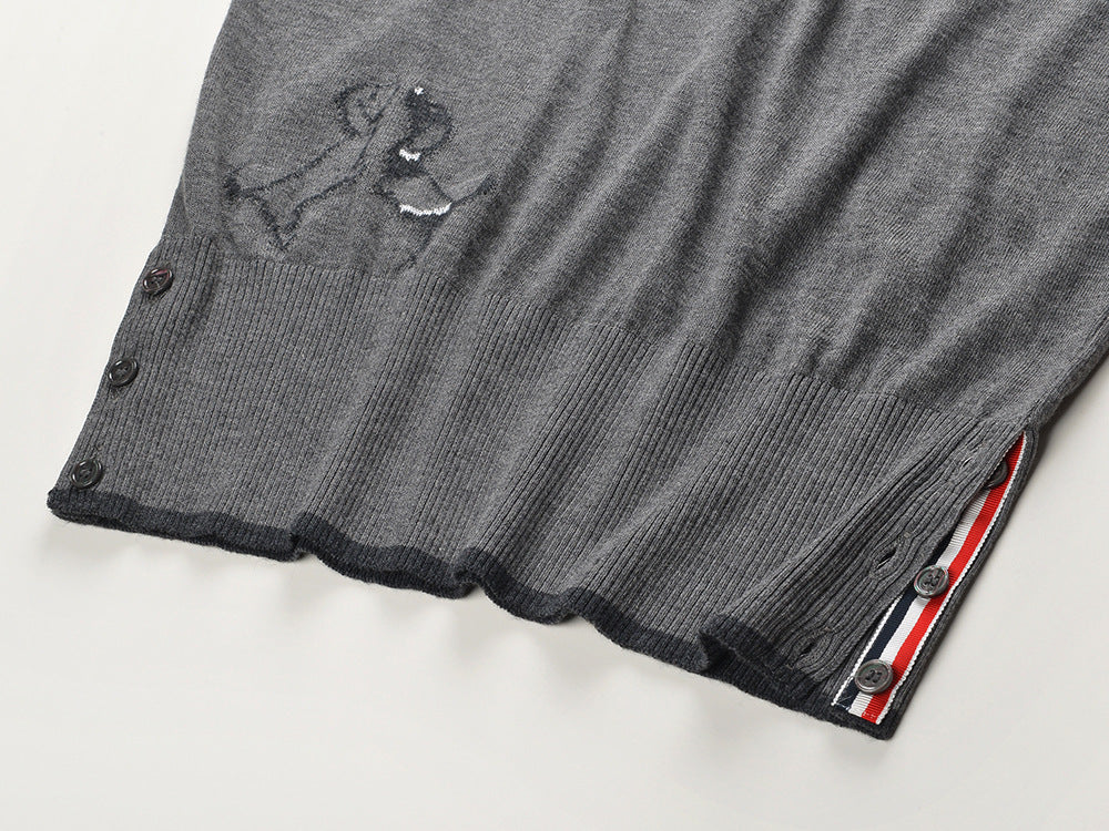 Puppy jacquard T-shirt