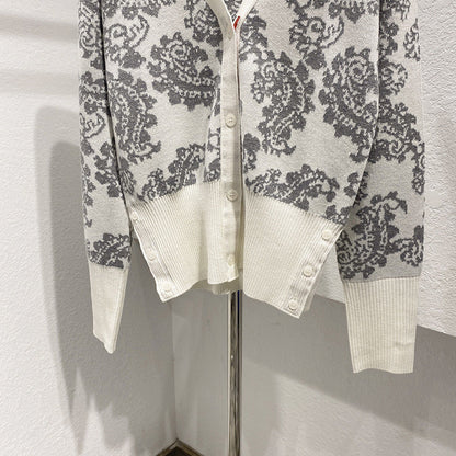 Colorblock wool knit cardigan（副本） THOM TREND