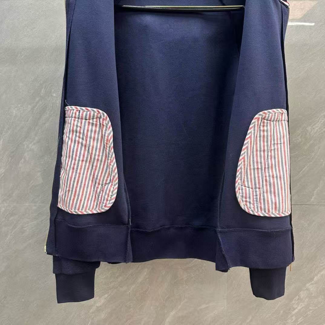 2025SS  zipper sweatshirt THOM TREND