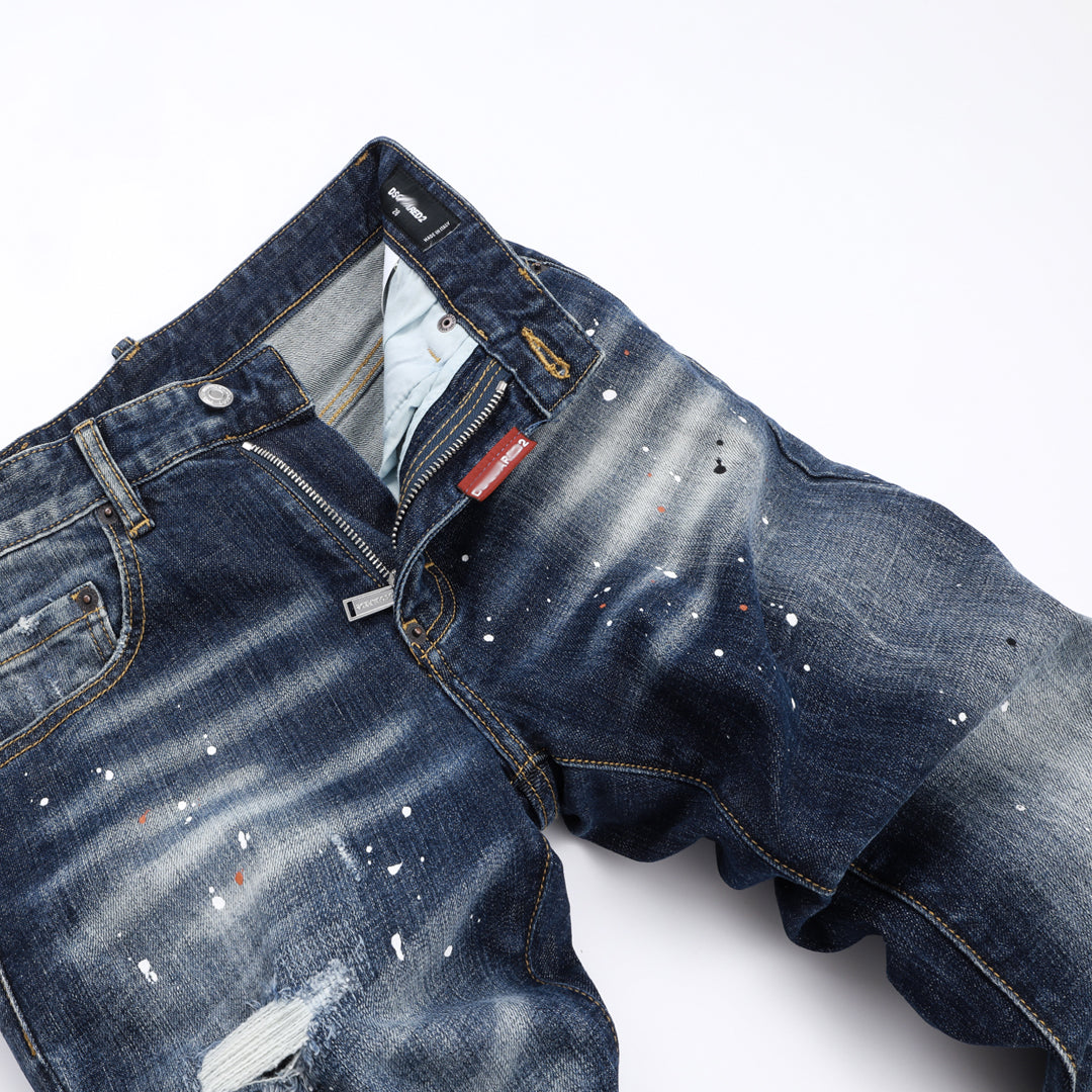 New-DSQ2 25ss Ripped Jeans